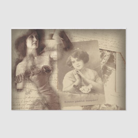 ママデコパージュの思い出 薄葉紙 (正面)