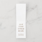 ママデ遊ートフクロウの電話 予約カード (内部開封)