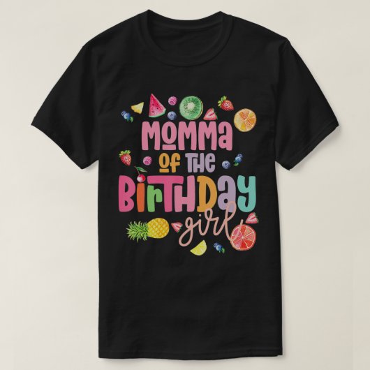 ママトゥティフルーティ2年古い果実熱帯産 Tシャツ (デザイン正面)