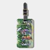 ママトゥバ·プレー警告ヤーについては私に話さない ラゲッジタグ (正面縦)