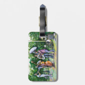 ママトゥバ·プレー警告ヤーについては私に話さない ラゲッジタグ (裏面縦)