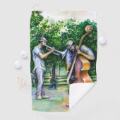 ママトゥバ·プ警告レーヤーについて ゴルフタオル (インサイチュ)