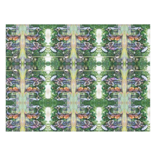 ママトゥバ·プ警告レーヤーについて テーブルクロス (正面(横))