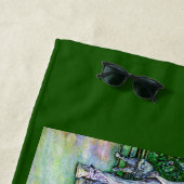 ママトゥバ·プ警告レーヤーについて ビーチタオル (インサイチュ)