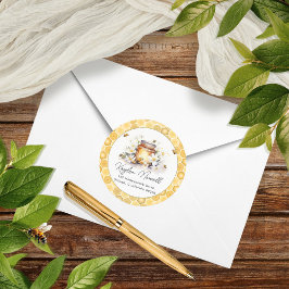 ママトゥビーフラワーアンドビーハニー差出人住所 ラウンドシール