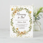 ママトゥビーベビーシャワー招待状 招待状 (スタンド正面)