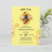 ママトゥビーベビーシャワー招待状 招待状 (スタンド正面)