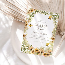 ママトゥビー春ベビーシャワー招待状