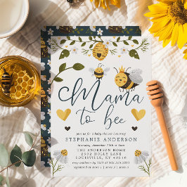 ママトゥビー はちみつコーム マルハナバチ ベビーシャワー 招待状