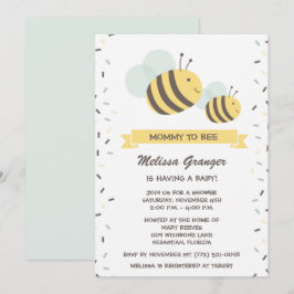 ママトゥビー ハチの赤ちゃん歓迎会のお誘い 招待状