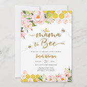 ママトゥビー ベビーシャワー 招待状 (正面)