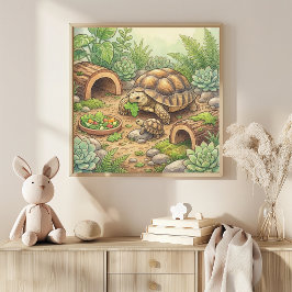 ママトカゲとベビーの保育園 ポスター