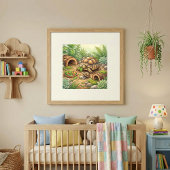 ママトカゲとベビーの保育園 ポスター