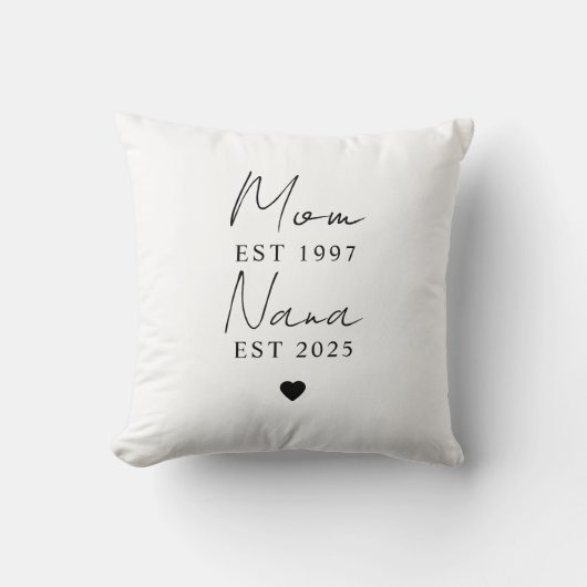 ママナエスト装飾用クッション | 贈パーソナライズされた物 クッション (正面)