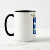 ママニーズコーヒータイポグラフィマグ マグカップ (左)