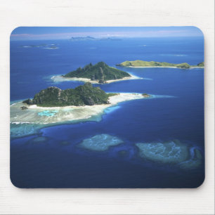 ママヌカ諸島のモヌリキ島、モヌ島、ヤヌヤ島 マウスパッド