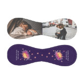 ママハすごいンドレタリング紫の記念写真 野球ボール (パネル)