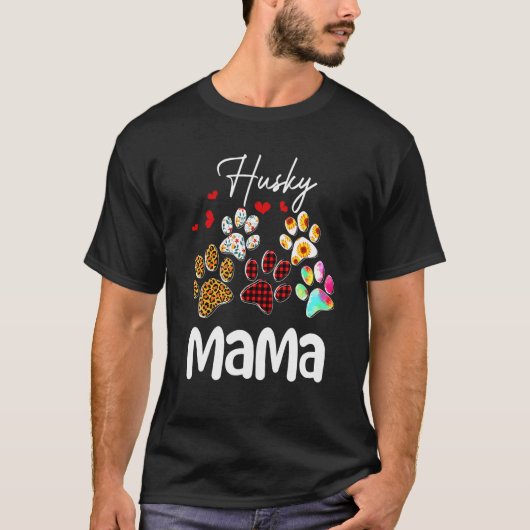 ママハスキー Tシャツ (正面)