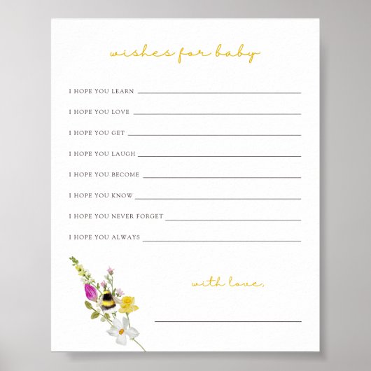 ママハビーがベビーカード ポスター (正面)