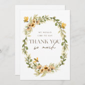 ママハビーフラットダウンロード可能サンキューカード 招待状 (正面/裏面)