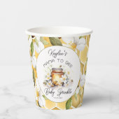 ママハビーフラワーアンドビーハニーミツベビー散水 紙コップ (正面)