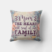 ママハートのファミリーガーデンフローラ クッション (裏面)