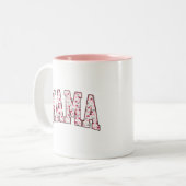 ママハート ツートーンマグカップ (正面左)