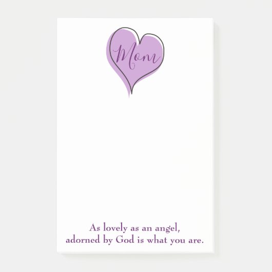 ママハート ポストイット (正面)