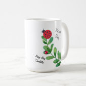 ママバグ+ベビー植物のコーヒーマグカスタム コーヒーマグカップ (正面右)