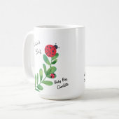 ママバグ+ベビー植物のコーヒーマグカスタム コーヒーマグカップ (正面左)