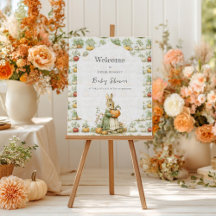 ママバニーとカボチャ赤ちゃんシャワーへようこそ