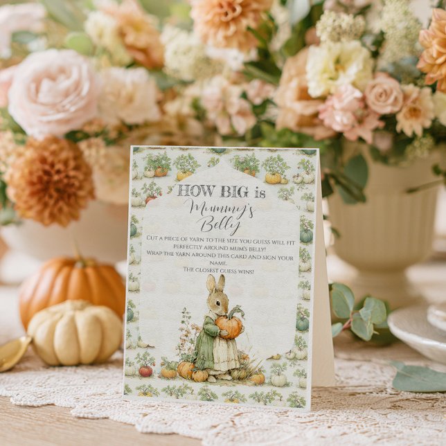 ママバニーとカボチャ赤ちゃんシャワー推理ゲーム (クリエイターアップロード済み)