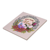 ママバラローズブド タイル (側面)