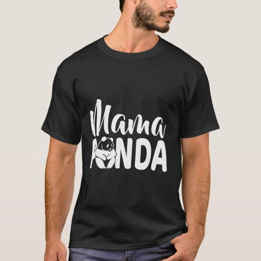 ママパンダフォーママ Tシャツ (正面)