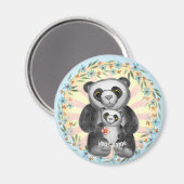 ママパンダベアーラブマグネット マグネット (正面/裏面)