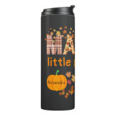 ママパーソナライズされたの小さなかぼちゃかわいい秋ママ タンブラー (回転左)