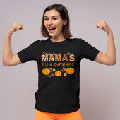 ママパーソナライズされたの小さなかぼちゃかわいい秋ママ Tシャツ
