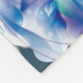 ママパーソナライズされた·バタフライの娘に フリースブランケット (角)