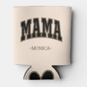 ママヒョウハート金ゴールドとブラック 缶クーラー (正面)