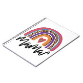 ママヒョウ虹 ノートブック (左側)