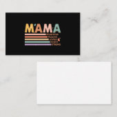 ママビューティフル大胆不敵ラブリーブレイブストロング 名刺 (正面/裏面)