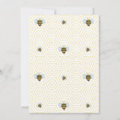 ママビーベイビーシャワー招待状 招待状 (裏面)