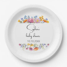 ママビーワイルドフラワーベビーシャワー