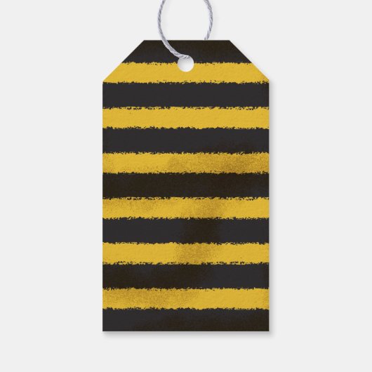 ママビー素朴ベイビーシャワーお願いギフトラベル ギフトタグ (裏面)