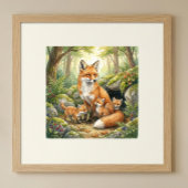 ママフオックスとその赤ちゃんの保育園 ポスター