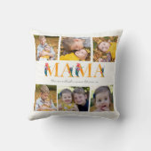 ママフローラカスタムフォトチューリップ クッション (裏面)