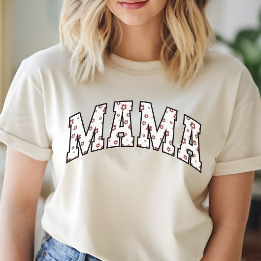 ママフローラシャツ、ママのための誕生日ギフト、ママ・ギフト Tシャツ