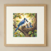 ママブルージェイと子ガモの保育園 ポスター