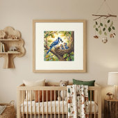 ママブルージェイと子ガモの保育園 ポスター