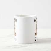 ママベアと赤ちゃんベア コーヒーマグカップ (中央)